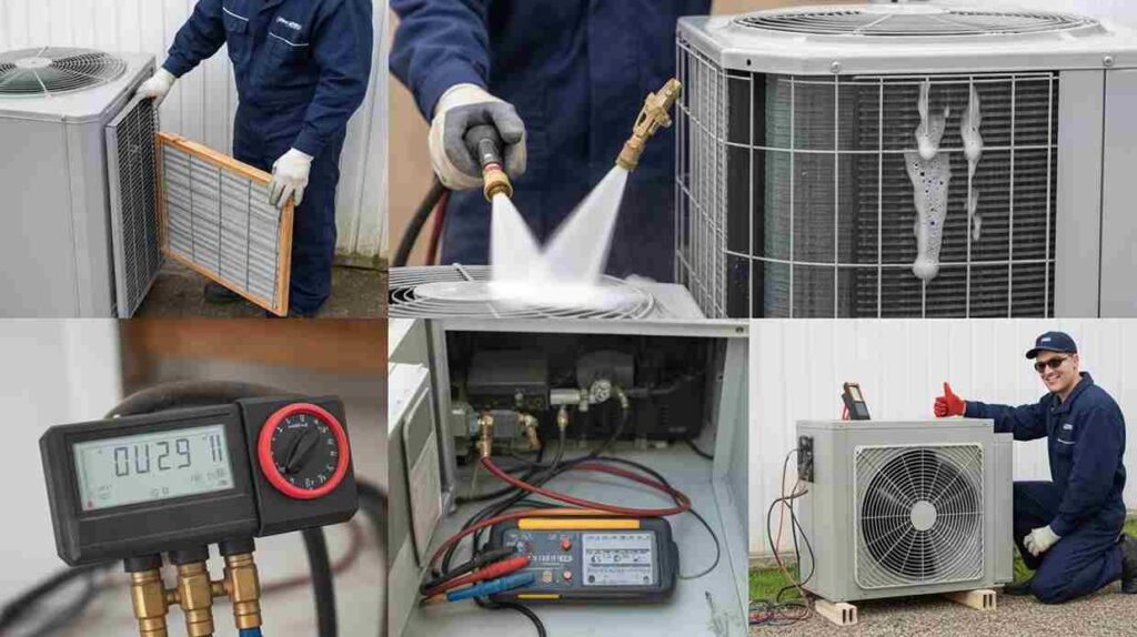 A Step-by-Step Process for Central AC Maintenance
